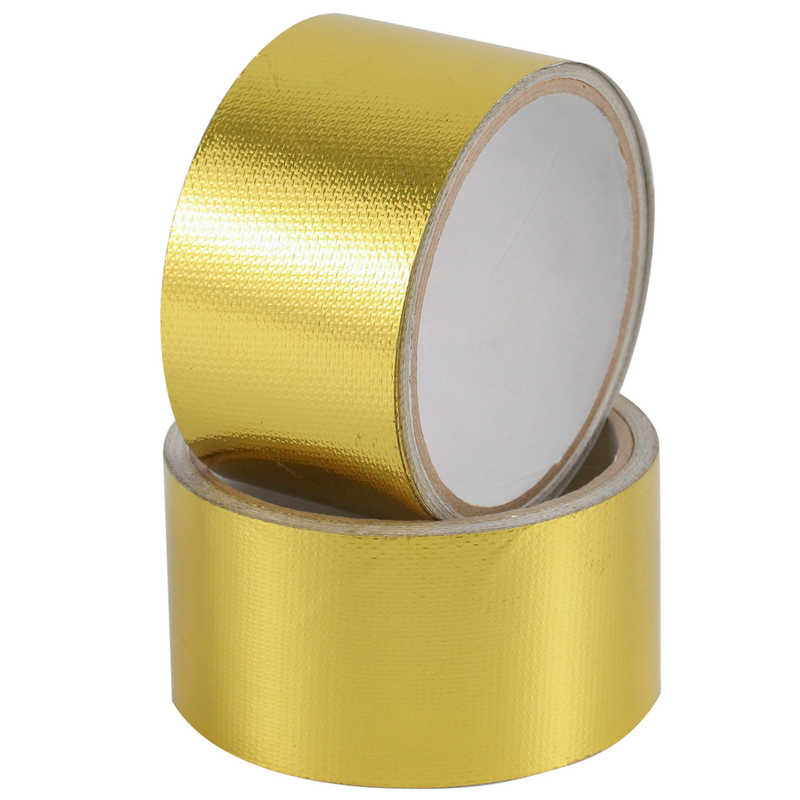 Gold Thick Aluminum Foil Tape For Insulation AF4025 from China
