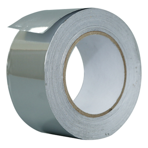 Silver Heavy Duty Aluminum Foil Tape For Insulation AF1825