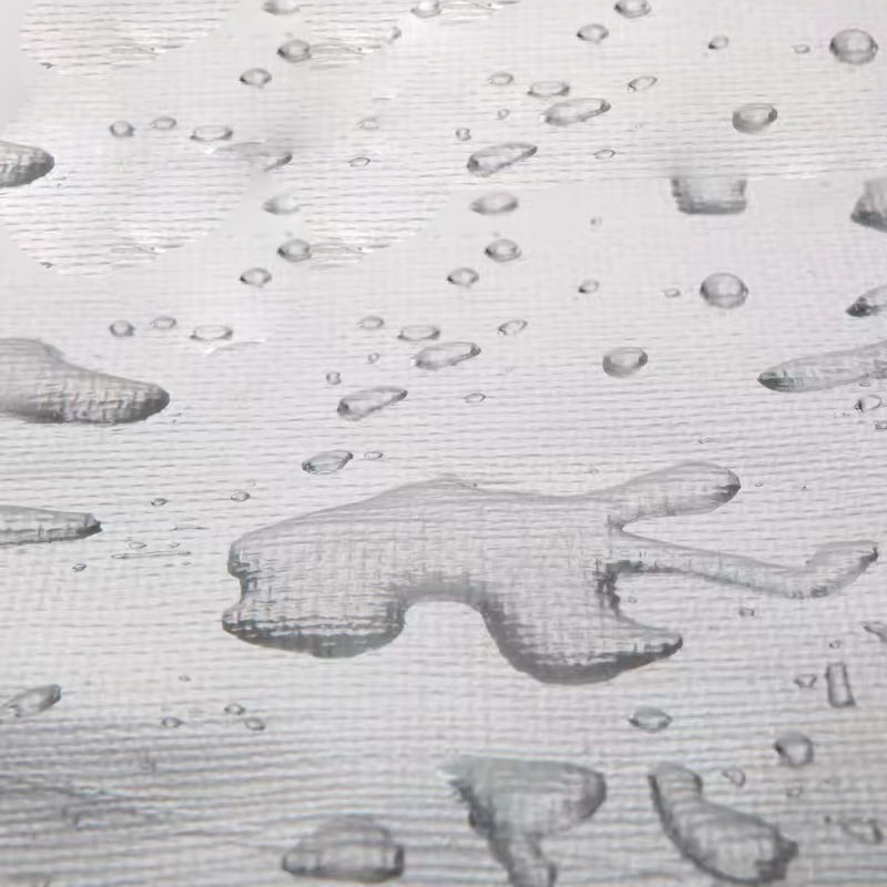 High Temp Glass fiber cloth on aluminum foil surface