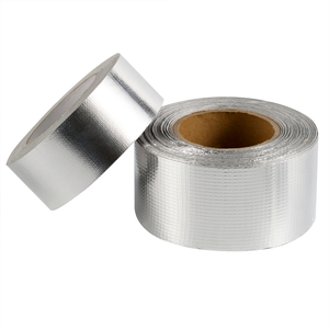 Silver Embossed Aluminum Foil Tape For Ductwork AF4025