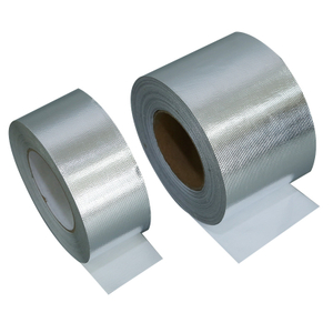 Silver Thick Aluminum Foil Tape For Insulation AF5025